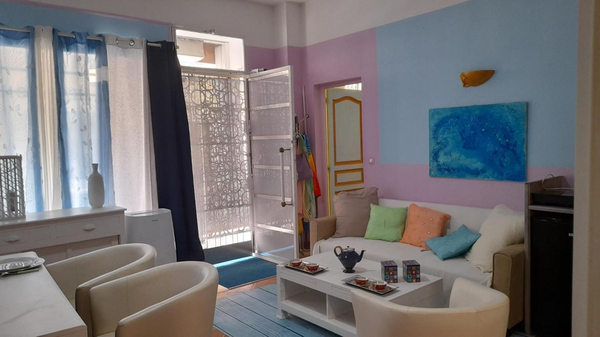 Nice Beau 2 Pieces Atypique-Original 200 M Mer, Promenade Des Anglais, Negresco 외부 사진