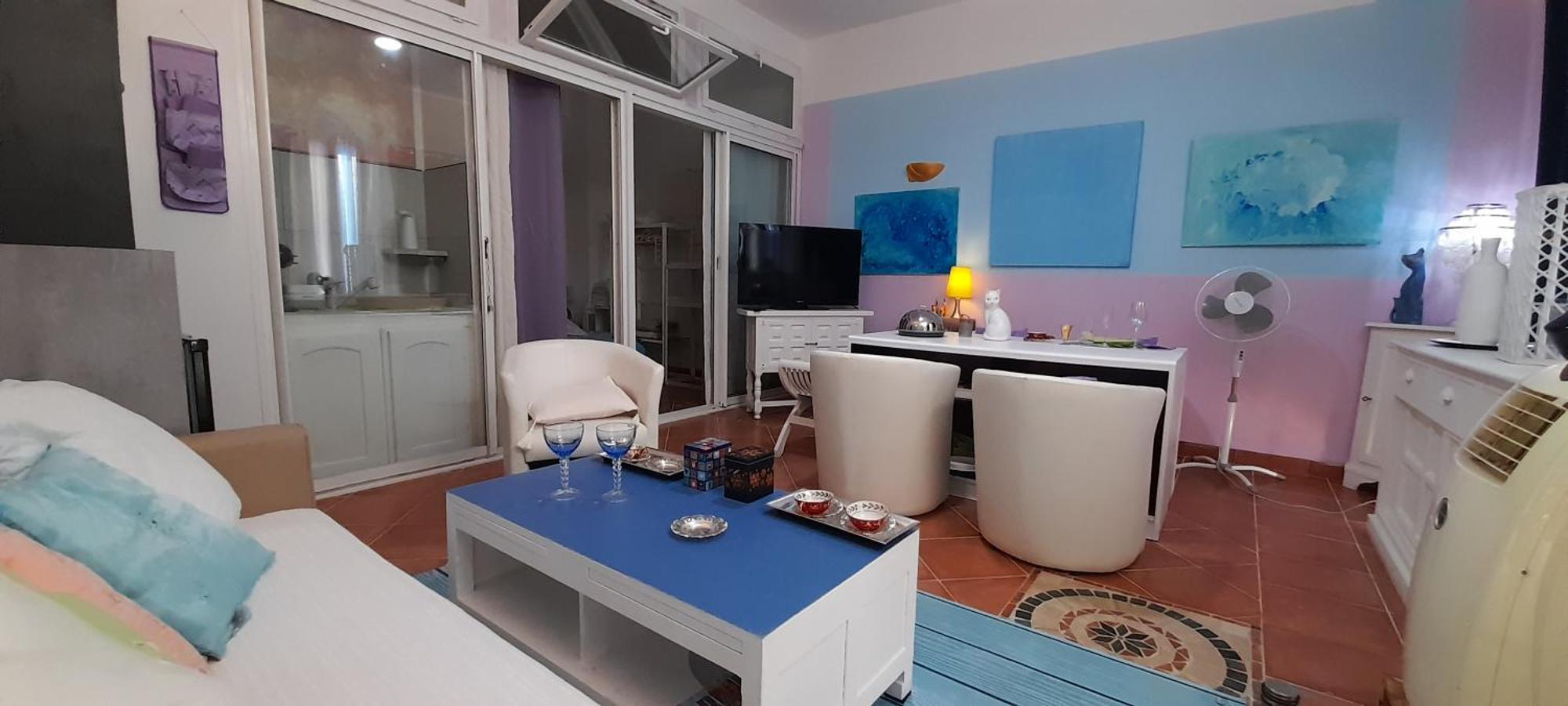 Nice Beau 2 Pieces Atypique-Original 200 M Mer, Promenade Des Anglais, Negresco 외부 사진